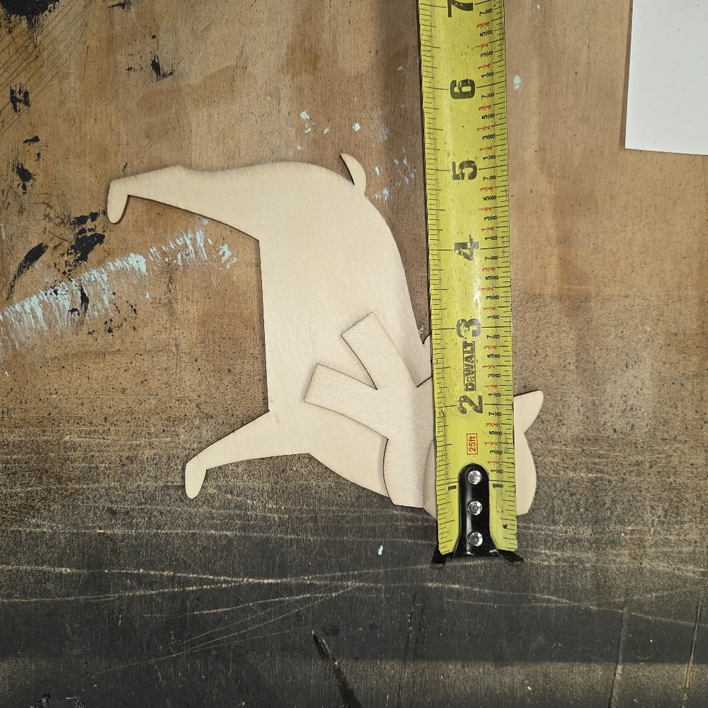 10pc French bulldog puppy dog DIY wood cut outs for DIY crafting ornaments tags